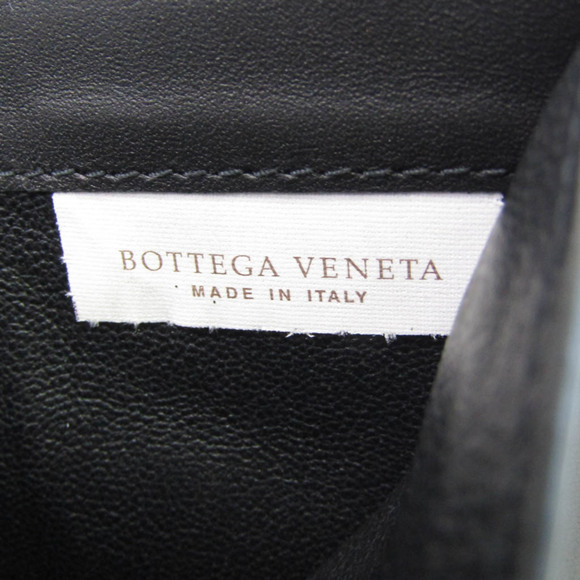 BOTTEGA VENETA Intrecciato 515385 Women,Men Leather Wallet [tri-fold] Black - Picture 9 of 10